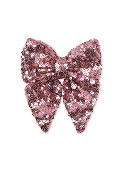 Konges Sløjd Tindra Sequin Bow Hair Clip - Rosewater by Konges Sløjd