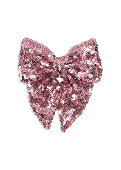 Konges Sløjd Tindra Sequin Bow Hair Clip - Rosewater by Konges Sløjd