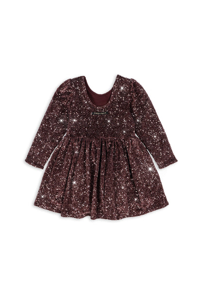 Konges Sløjd Viola Dress - Decadent Chocolate by Konges Sløjd