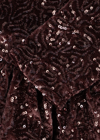 Konges Sløjd Viola Dress - Decadent Chocolate by Konges Sløjd