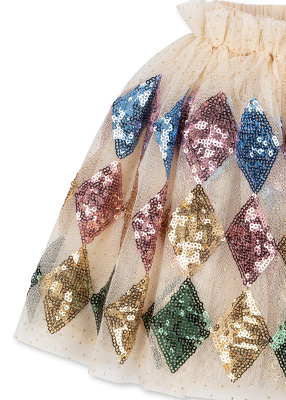 Konges Sløjd Yvonne Skirt - Harlekin Sequin by Konges Sløjd