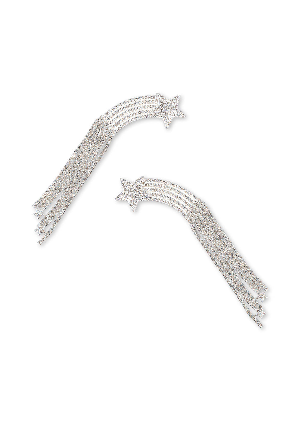 Konges Sløjd 2 Pack Sparkly Star Hairclip - Silver Mix by Konges Sløjd