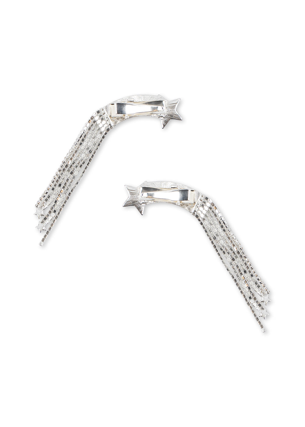 Konges Sløjd 2 Pack Sparkly Star Hairclip - Silver Mix by Konges Sløjd