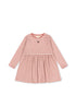 Konges Sløjd Roli Stripe Dress in Rose Cream Stripe
