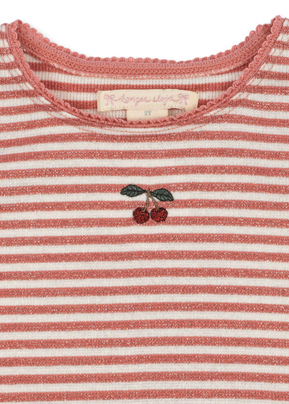 Konges Sløjd Roli Stripe Dress - Rose Cream Stripe — official Konges Sløjd image 3