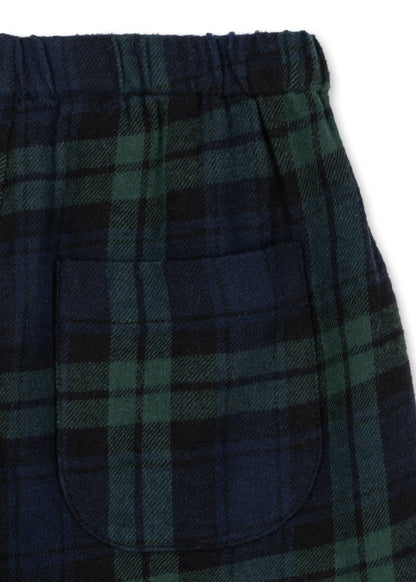 Konges Sløjd Checky Pants in Green Check, detail view