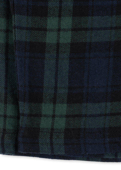 Konges Sløjd Checky Pants in Green Check, styled view
