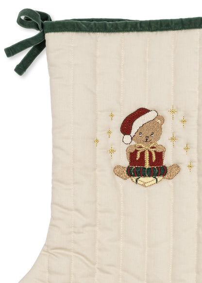 Konges Sløjd Christmas Stocking - Christmas Teddy by Konges Sløjd