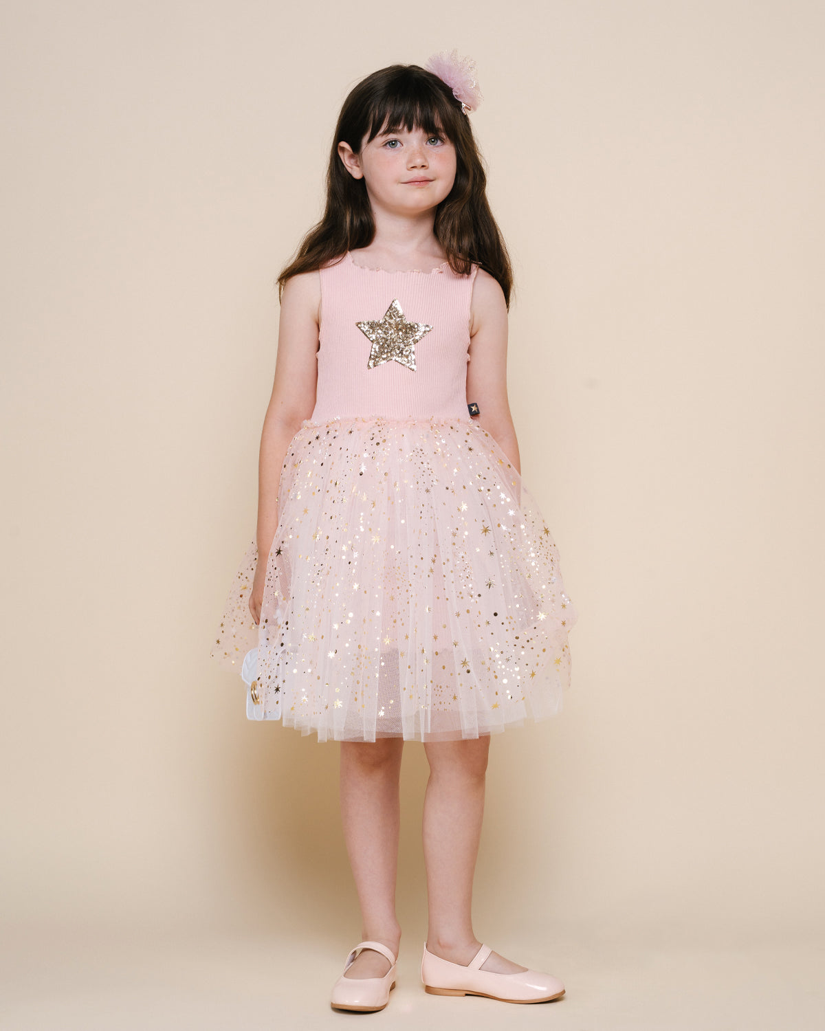 Petite Hailey Eloise Tutu Dress peach