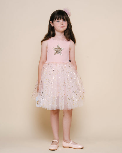 Petite Hailey Eloise Tutu Dress peach