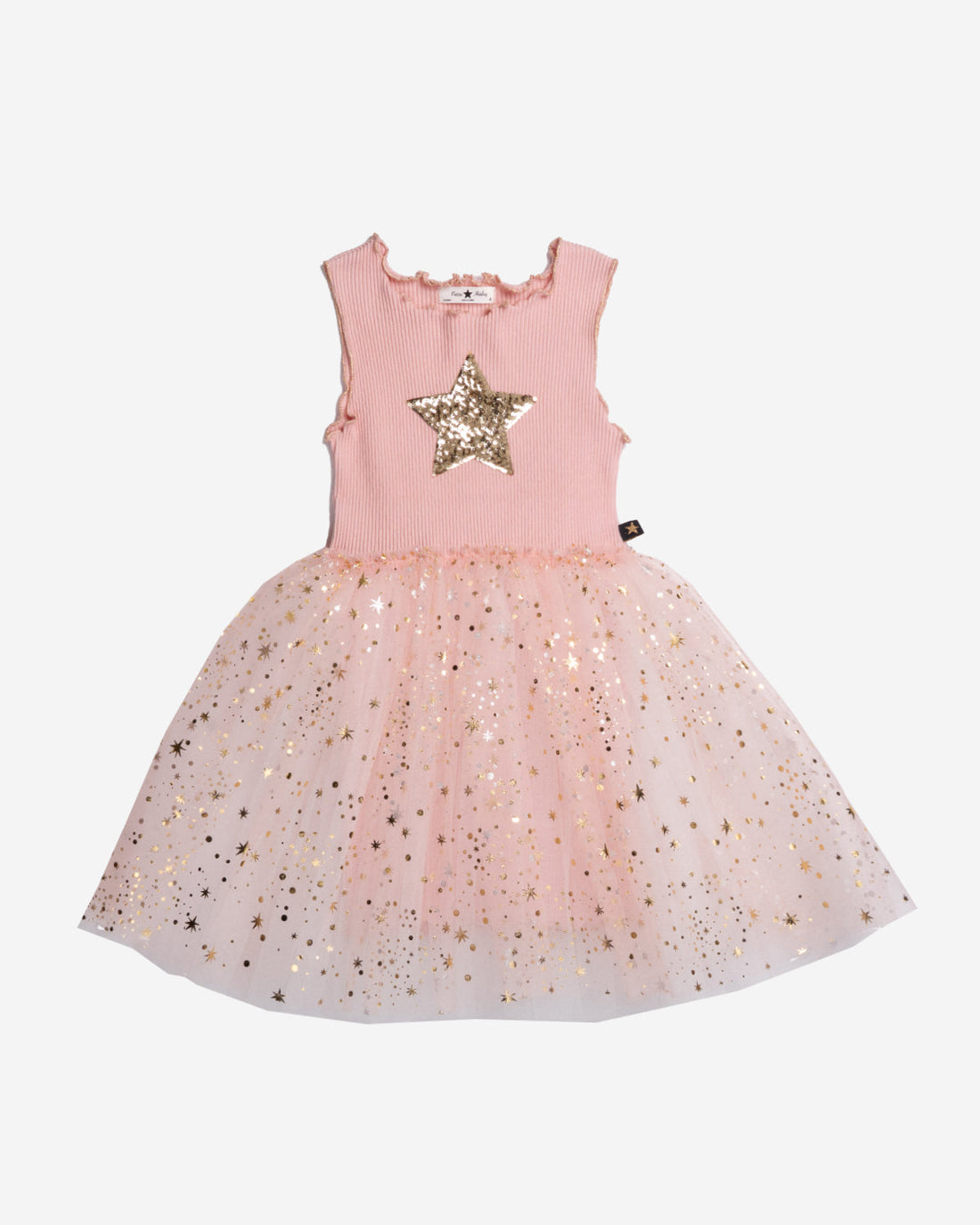 Petite Hailey Eloise Tutu Dress-peach