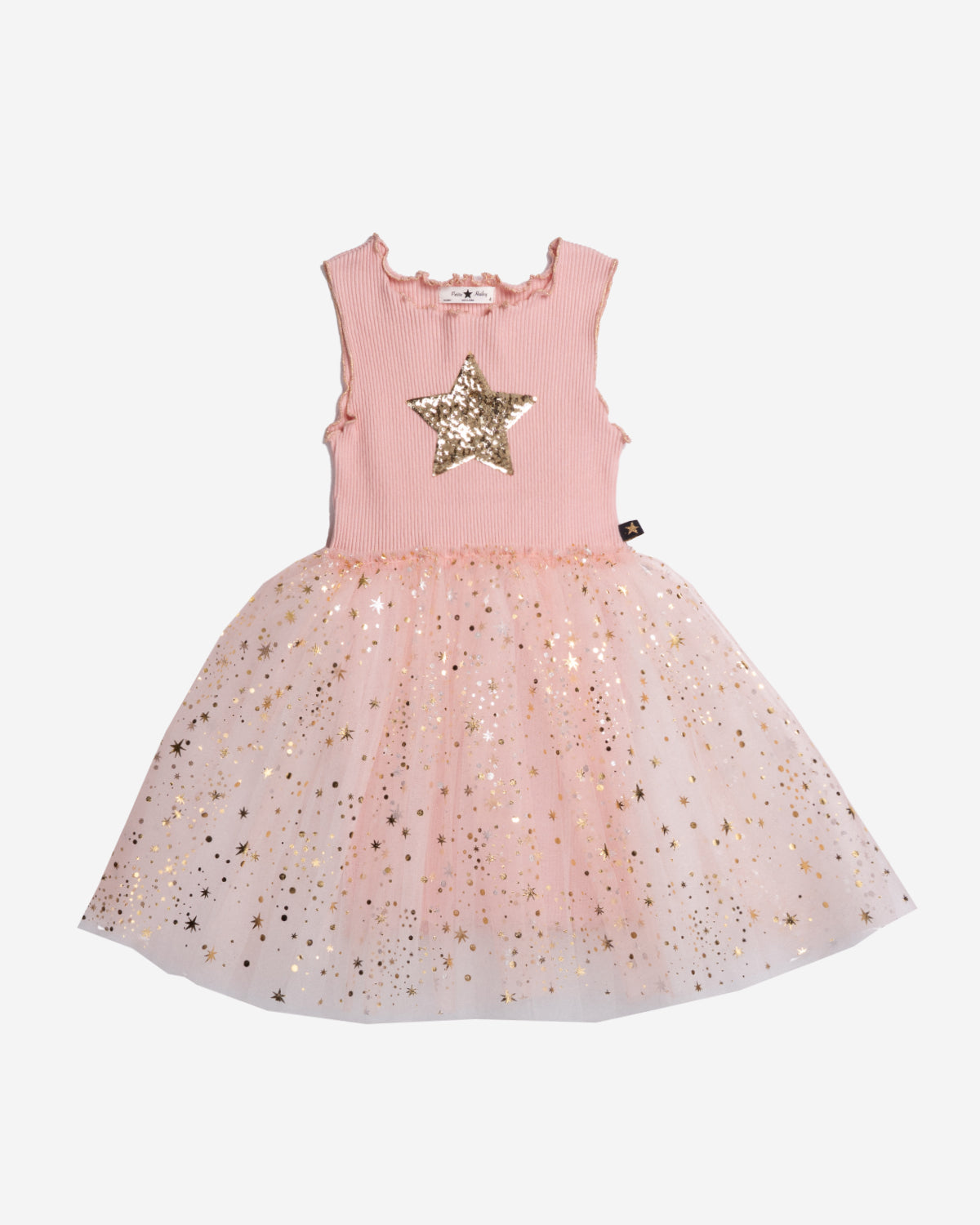 Petite Hailey Eloise Tutu Dress-peach