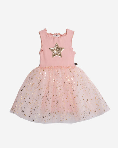 Petite Hailey Eloise Tutu Dress-peach