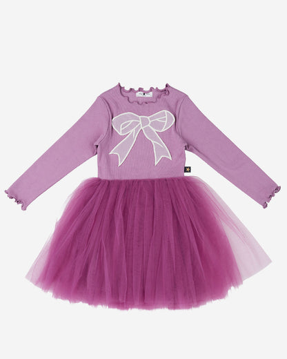 Petite Hailey Emi Bow Tutu in Purple