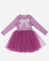 Petite Hailey Emi Bow Tutu in Purple