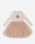Petite Hailey Madlyn Star Tutu in Beige