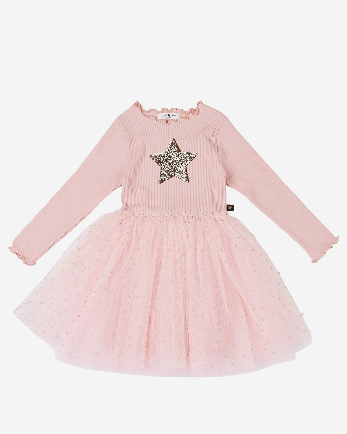 Petite Hailey Madlyn Star Tutu in Peach