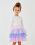 Petite Hailey Kim 3 Layered Tutu in White