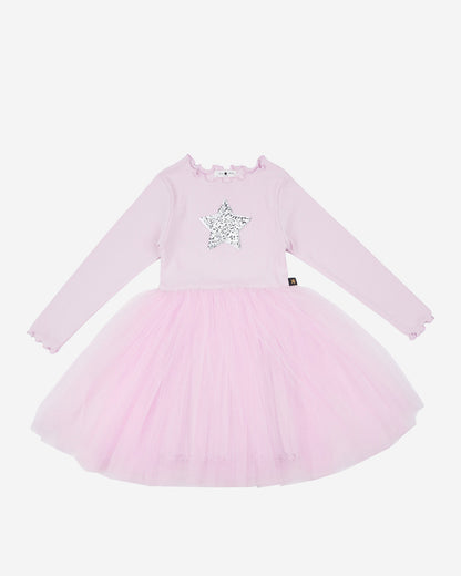 Petite Hailey Hailey LS Star Tutu in Lilac