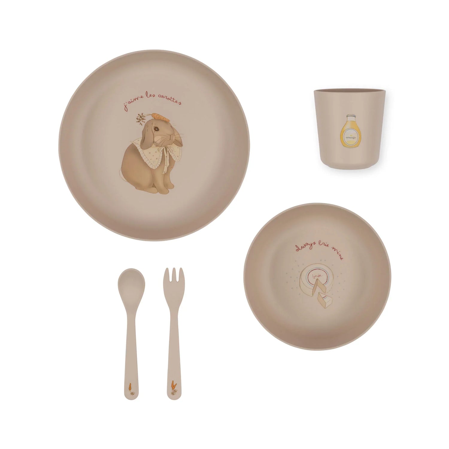 Konges Sløjd PLA Dinner Set | Everyday Uniform