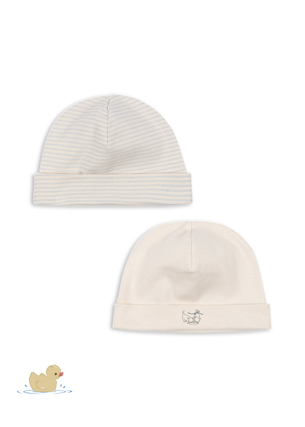 Konges Sløjd Fanga Fio Stripe Beanies, Set of 2 by Konges Sløjd
