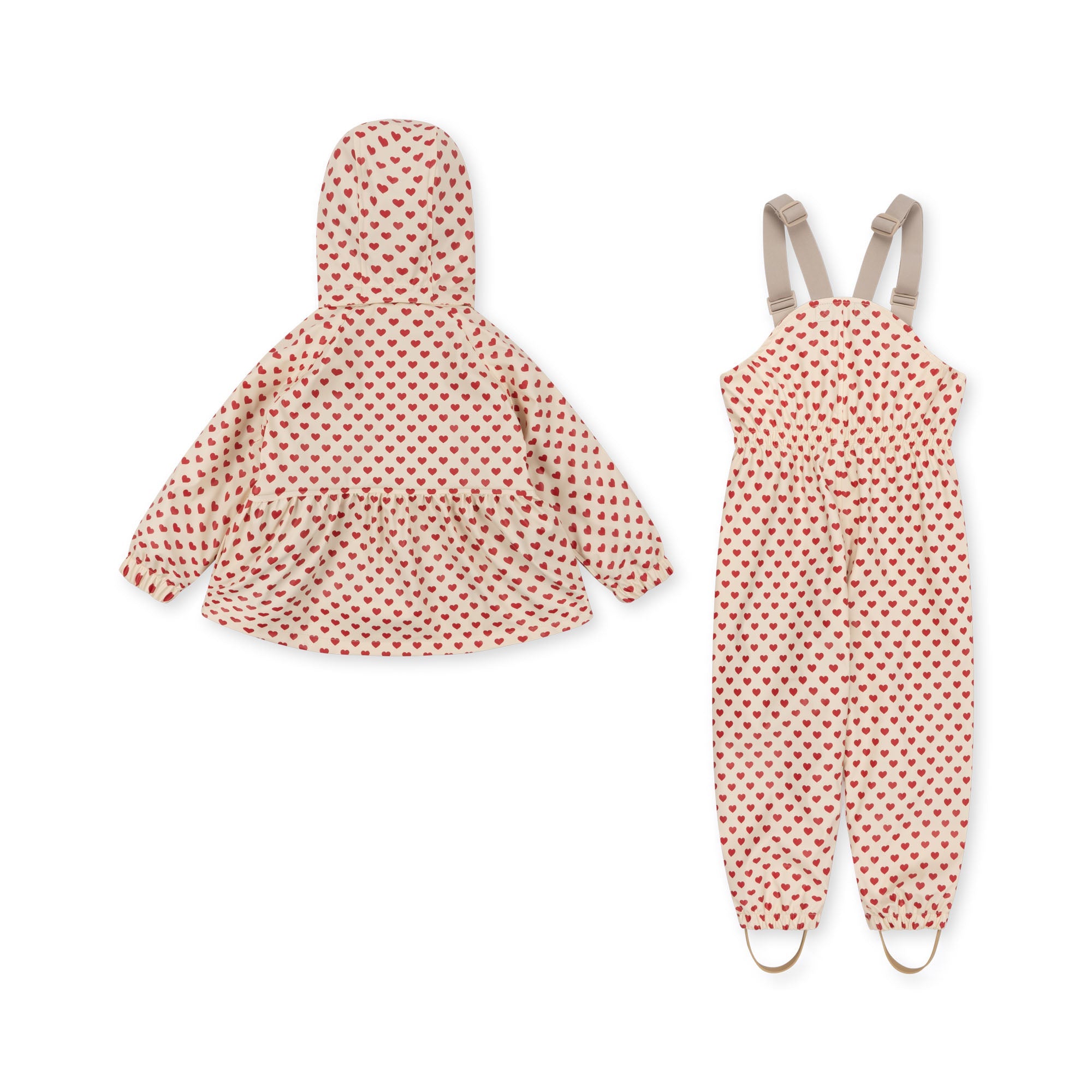 Konges Sløjd Rainy Palme Rain Set Girl – Coeur Rouge
