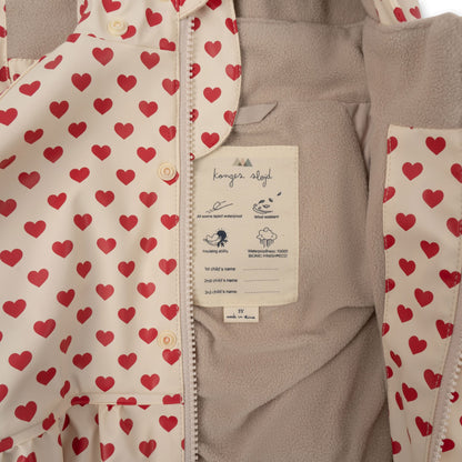 Konges Sløjd Rainy Palme Rain Set Girl – Coeur Rouge