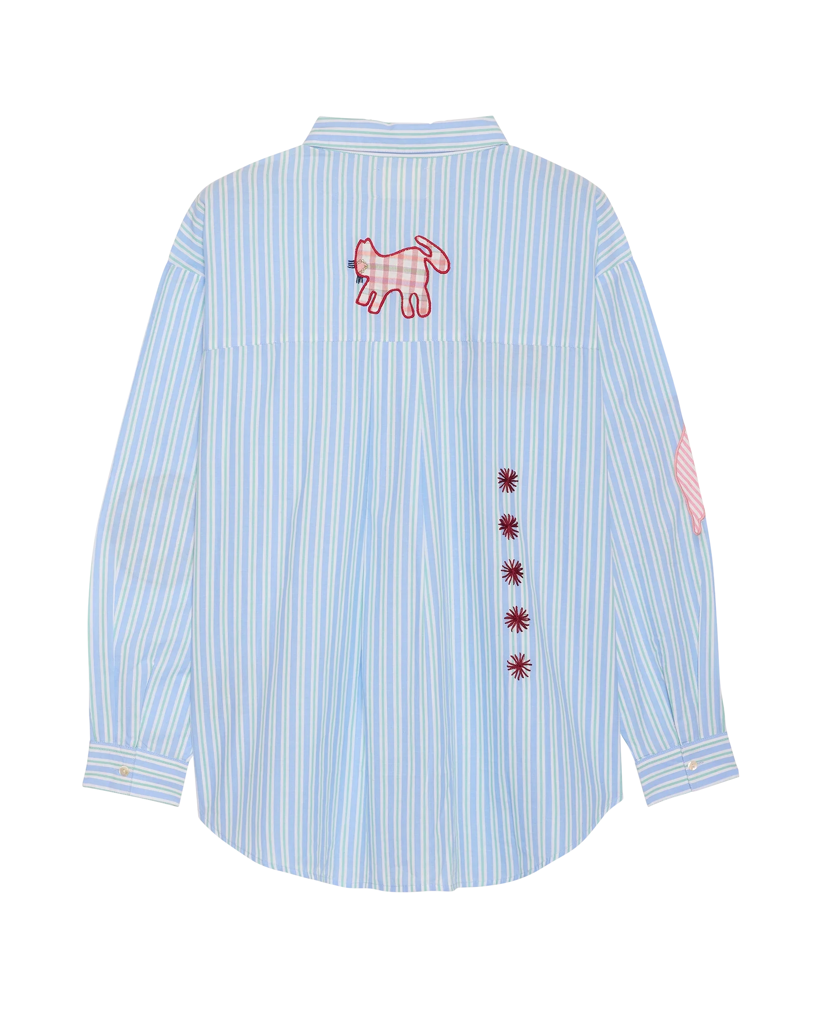 SISSEL EDELBO Pil Shirt – Green Stripes