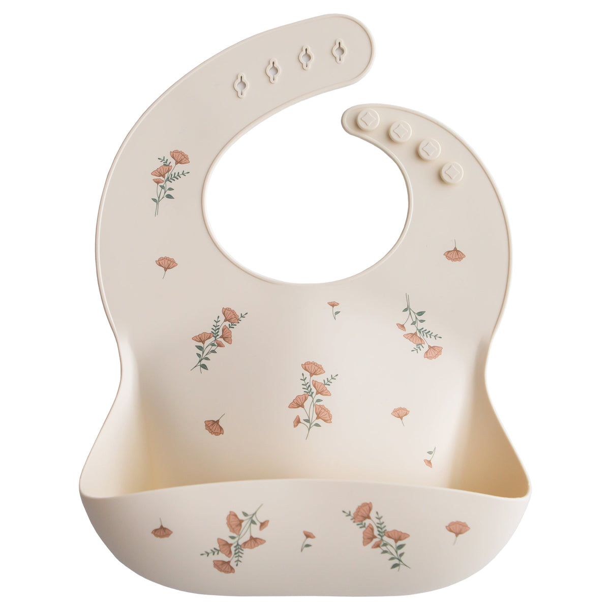 Silicone Baby Bib mushie