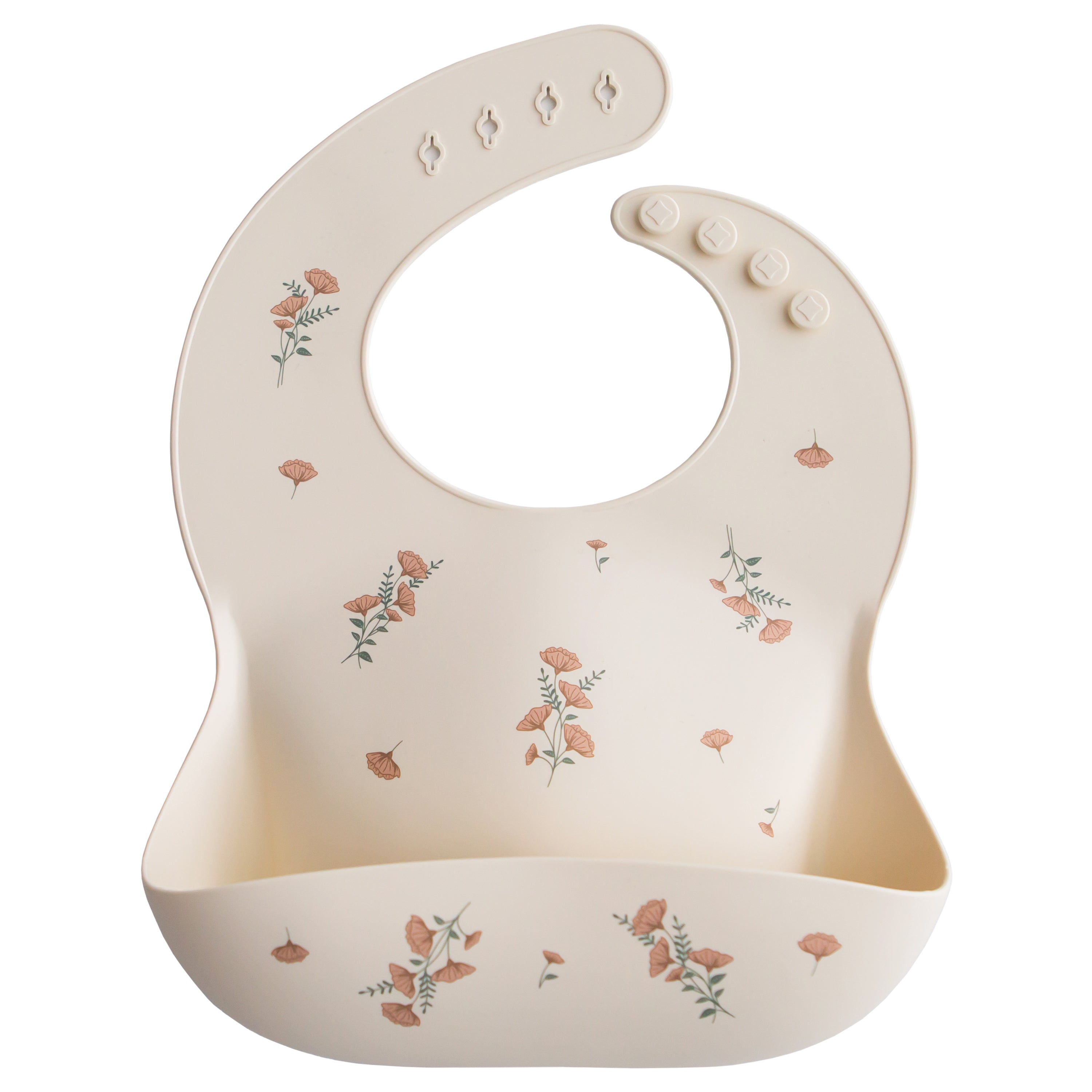 Silicone Baby Bib mushie