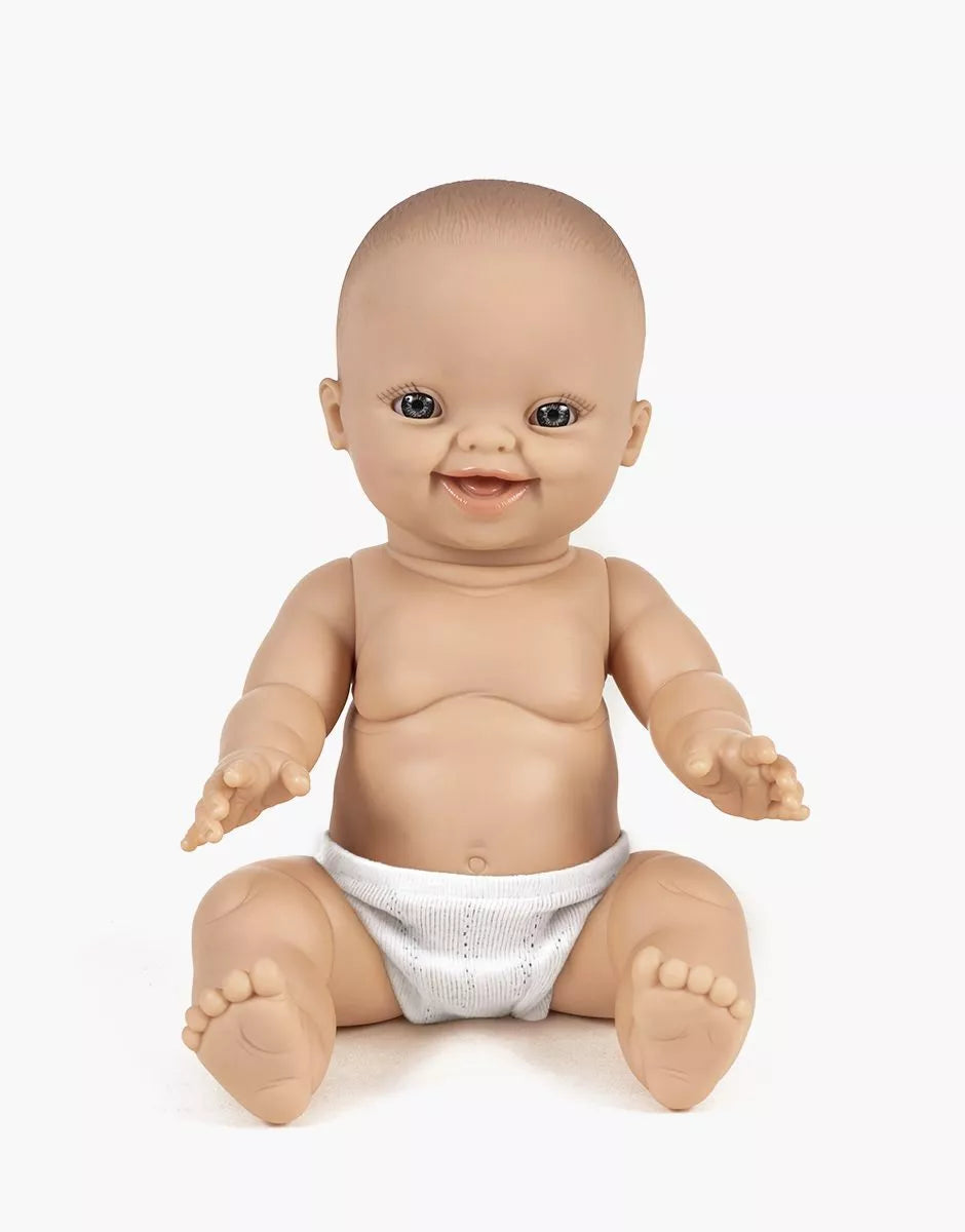 Minikane 13” (34cm) Little Nordic Girl Doll – Bald Baby Doll
