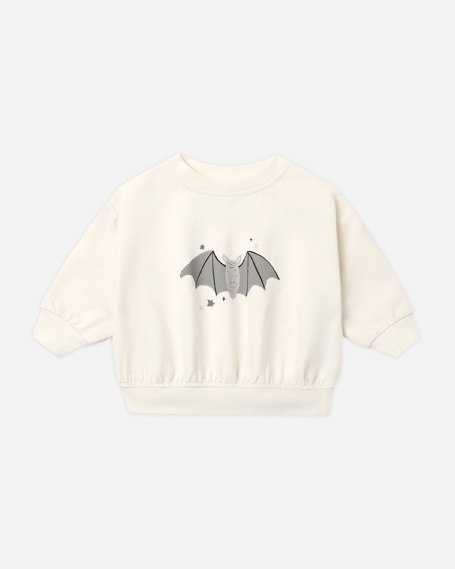 Quincy Mae Relaxed Fleece Sweatshirt - Baby Bats - official product image 1