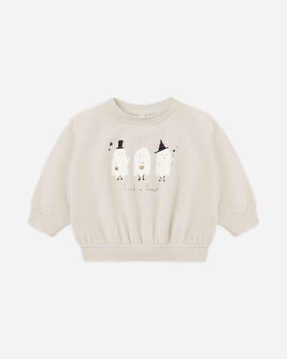 Quincy Mae Relaxed Fleece Sweatshirt - Trick Or Treat - official product image 1