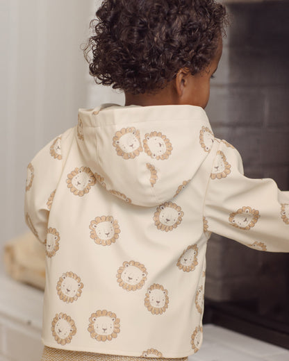 Quincy Mae Rain Coat Lions
