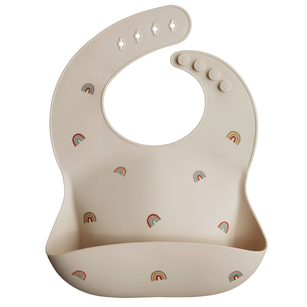 Silicone Baby Bib mushie