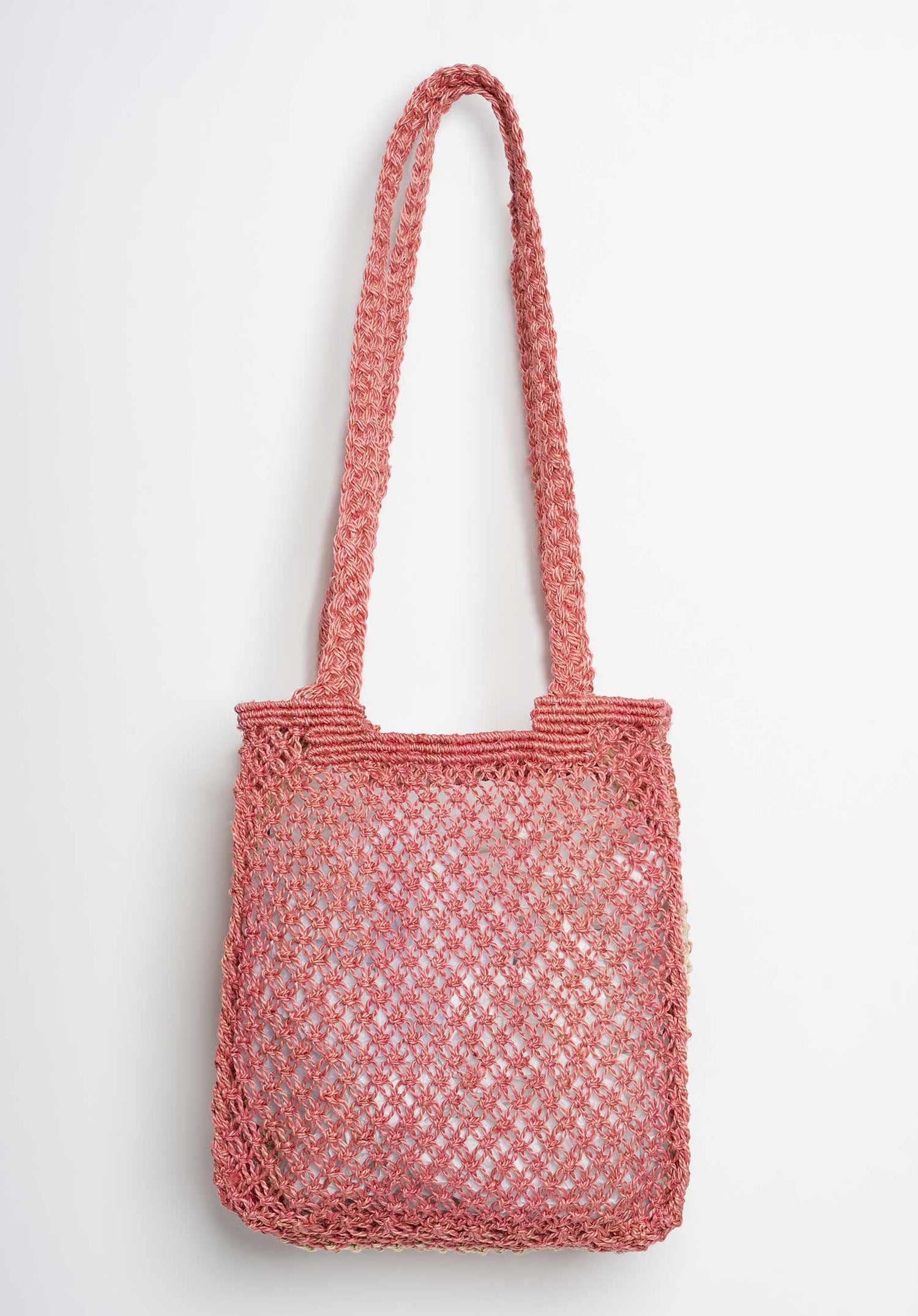 The Jacksons Cara Che Bello Jute Bag - Berry