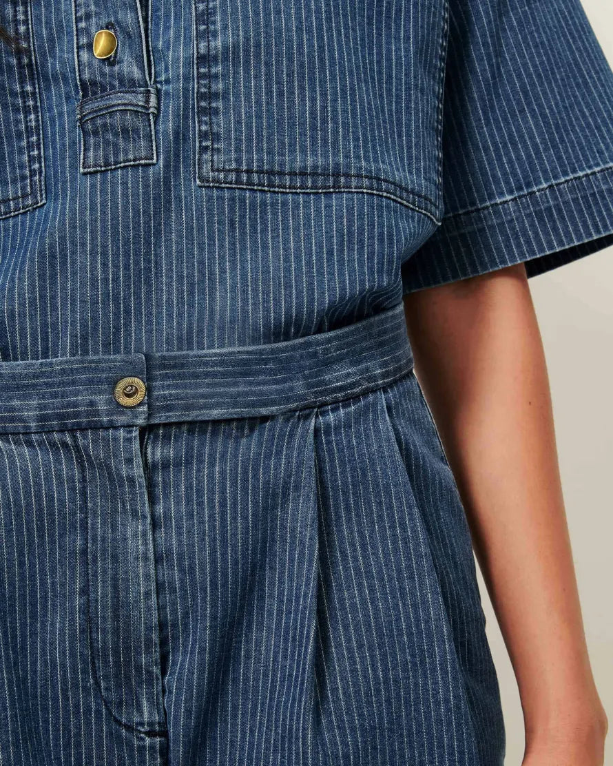 Sessùn Overshirt Newport – Regate Blue