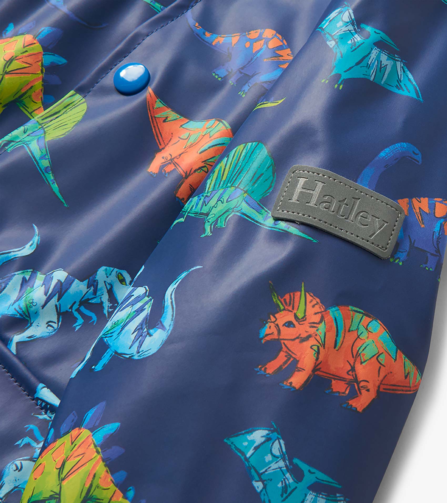 Hatley Baby &amp; Toddler Boys Dino Party Button-Up Rain Jacket