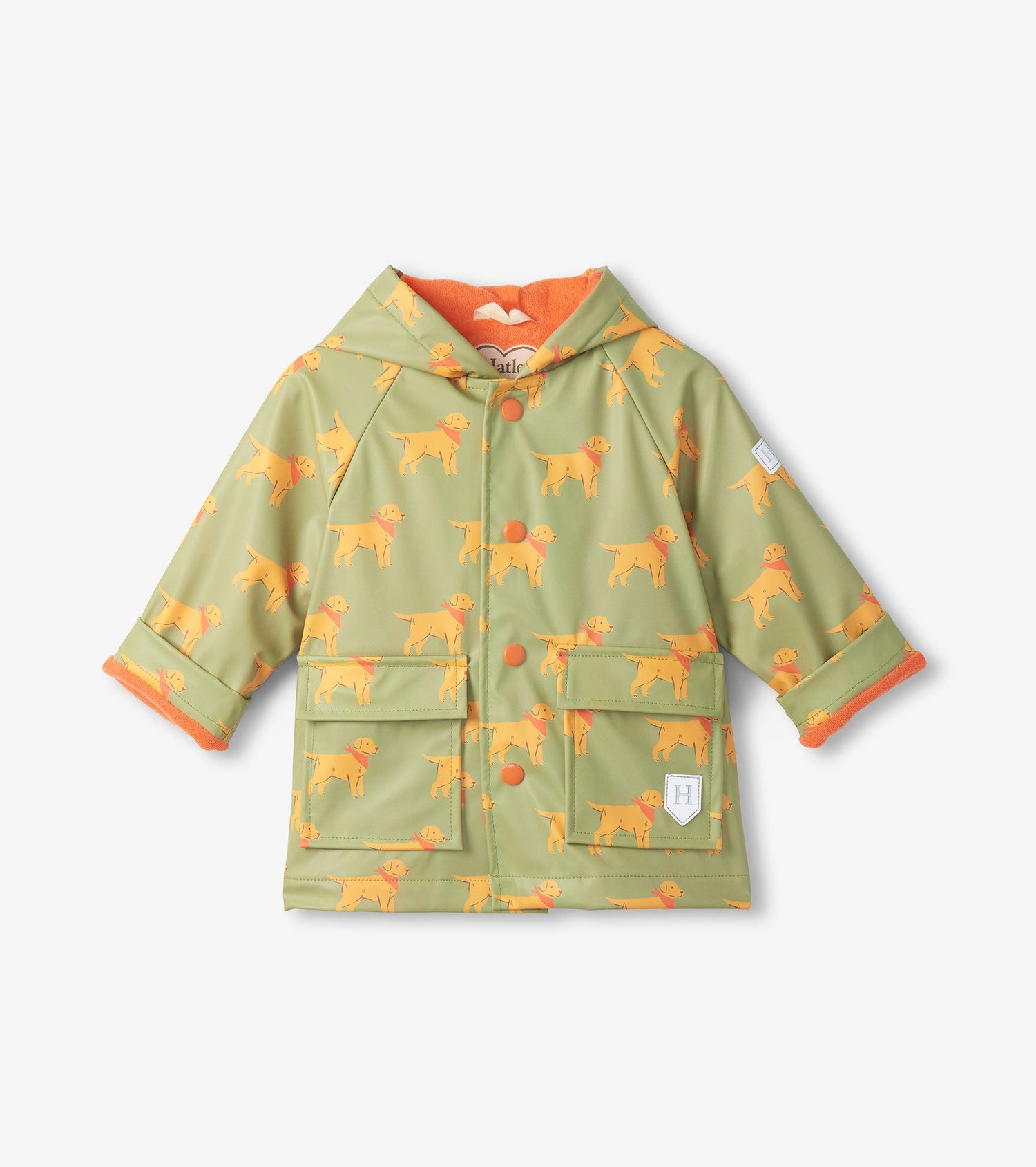 Hatley Baby &amp; Toddler Boys Camping Puppy Button-Up Rain Jacket