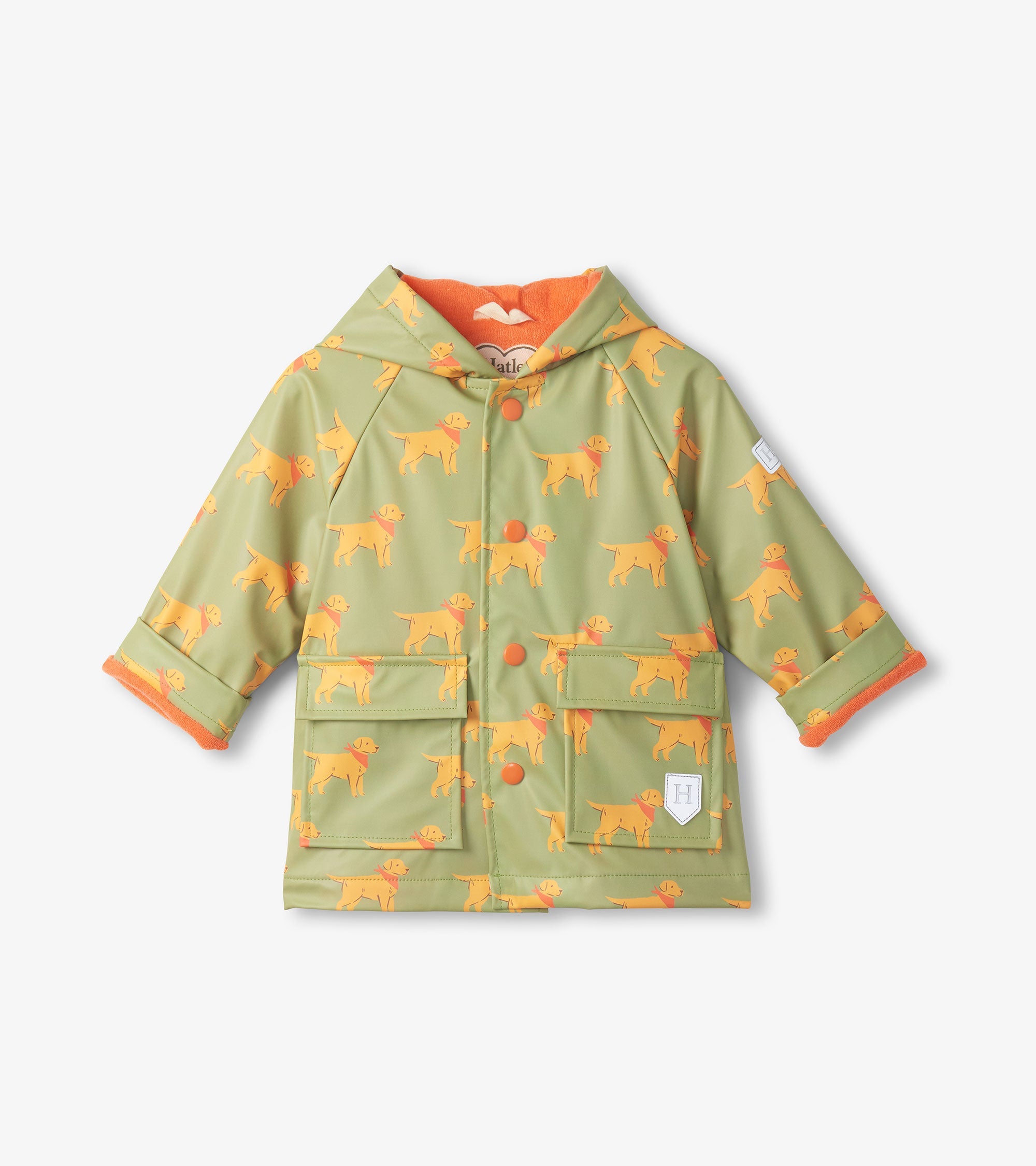 Hatley Baby &amp; Toddler Boys Camping Puppy Button-Up Rain Jacket