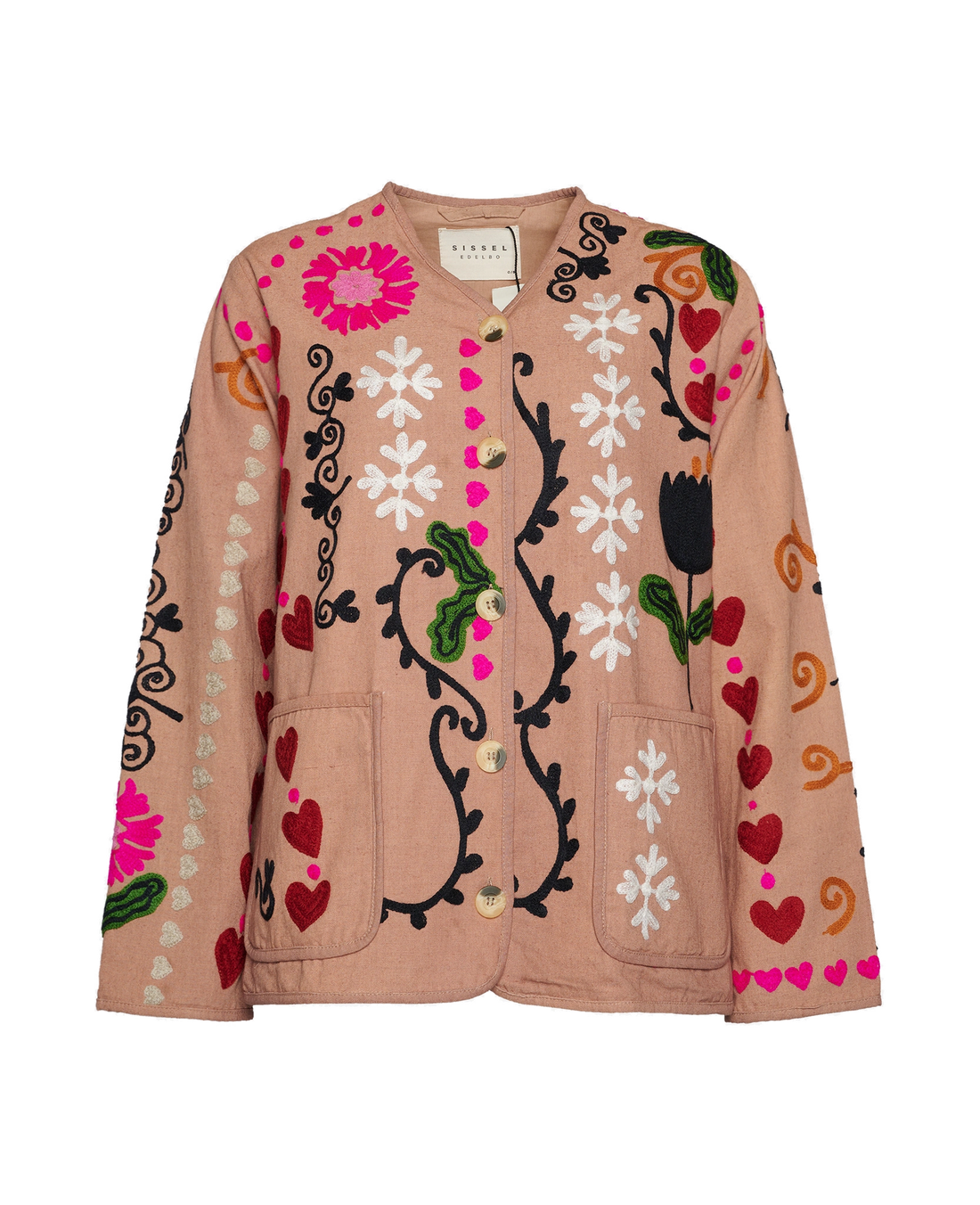 Sissel Edelbo Maggie Jacket Sand Wave detail