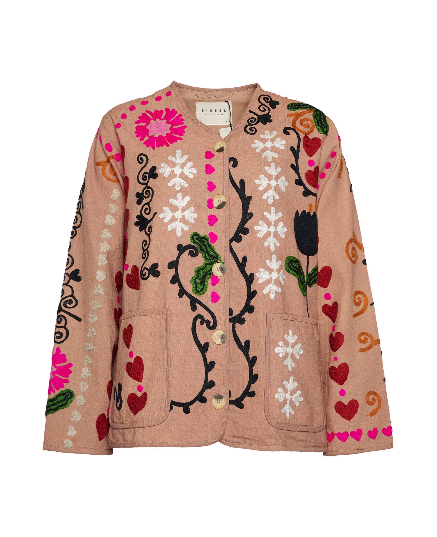 Sissel Edelbo Maggie Jacket Sand Wave detail
