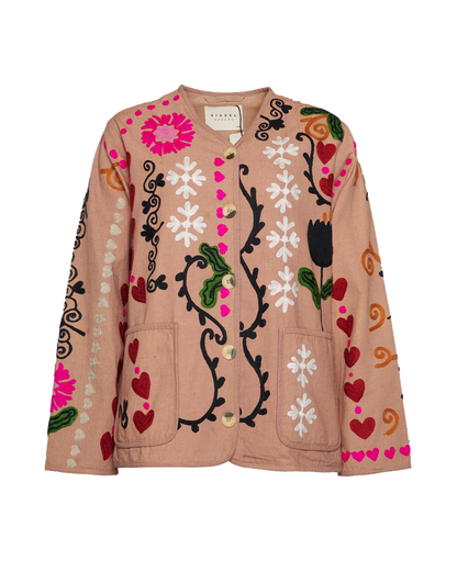 Sissel Edelbo Maggie Jacket Sand Wave detail
