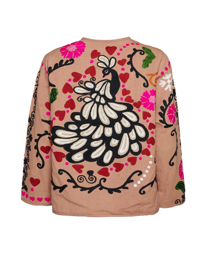 Sissel Edelbo Maggie Jacket Sand Wave back detail