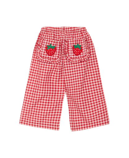 Sissel Edelbo Saxo MINI Pants - Red Checks