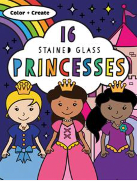 Usborne Stained Glass Princess