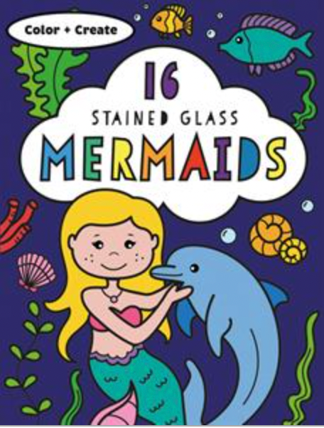 Usborne Stained Glass Mermaids