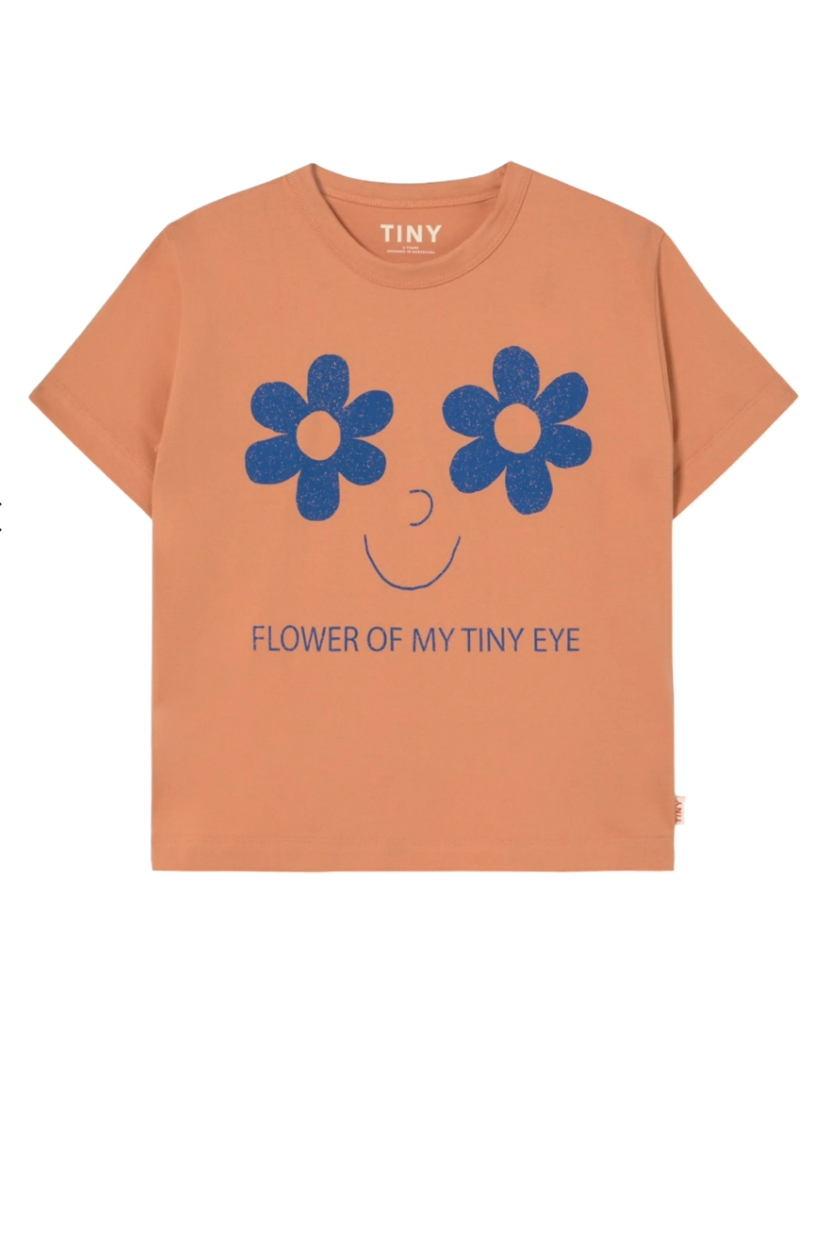 Tinycottons Flowers Eyes Graphic Tee