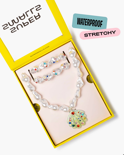 Super Smalls Mermaid Jewelry Set – Kids Necklace &amp; Bracelet
