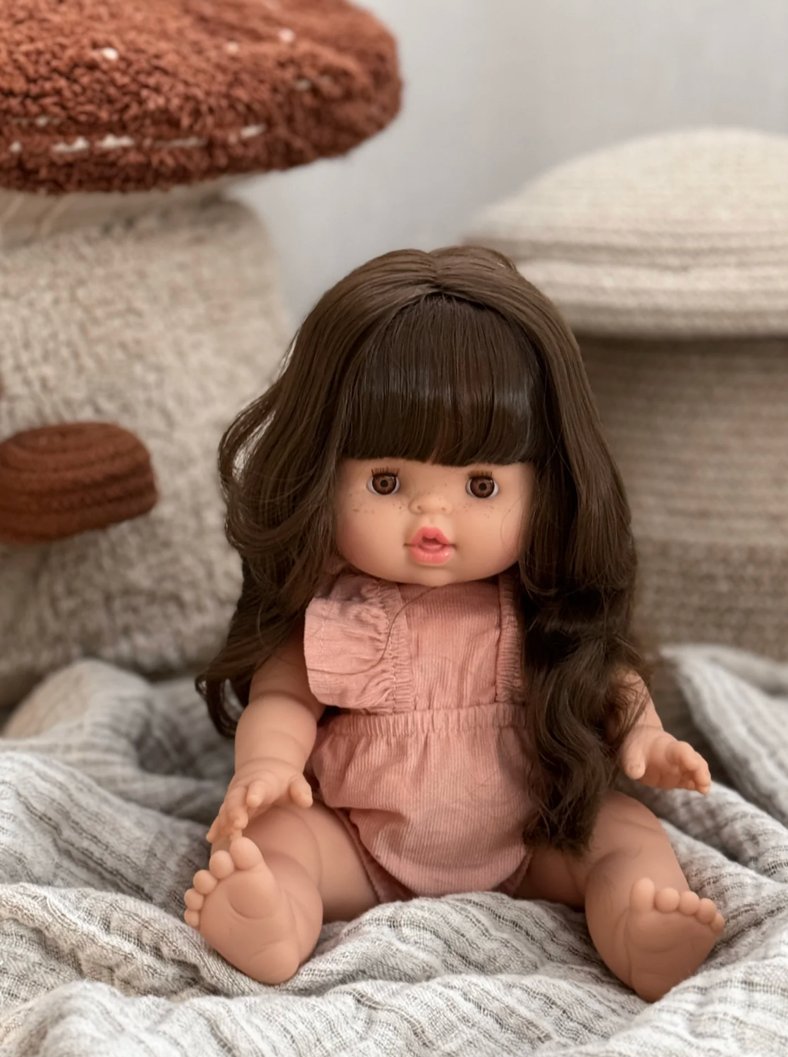 Minikane Doll | 13" Baby Girl Doll - Valentine